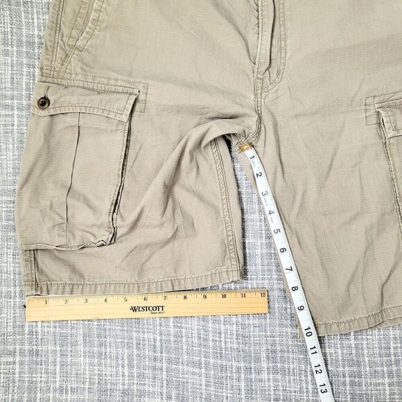 Levi's Ripstop Cargo Shorts Relaxed Fit Khaki Tan Men's 36 SEE DESC - Picture 4 of 9